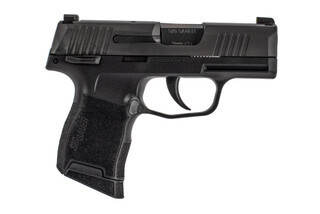 SIG Sauer P365 9mm Pistol features an ambidextrous manual safety